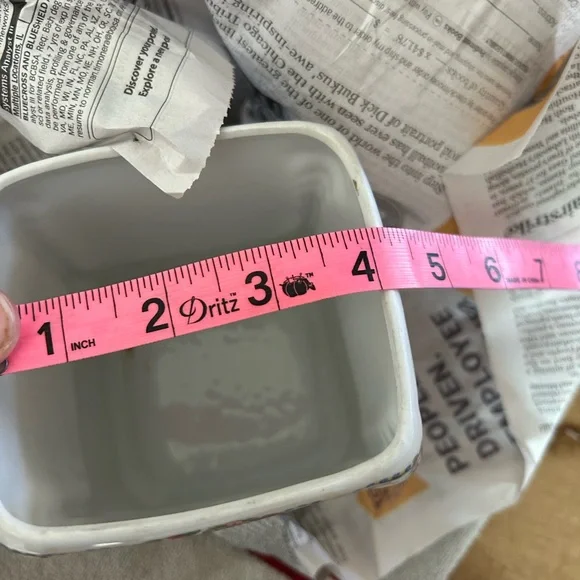 Vintage 1920s Victoria China Czechoslovakia Floral Ceramic Flour Sugar Canisters - Picture 13 of 14